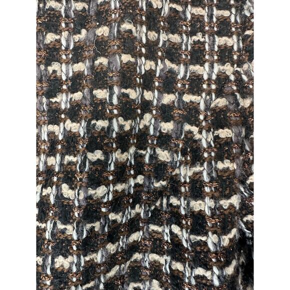 Heartloom Brown Tweed Twee Single Breasted Button Front Saffron Blazer Size XS - Picture 3 of 12